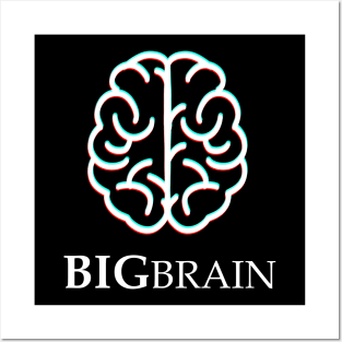 BIG brain Posters and Art